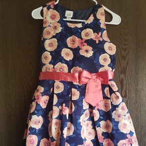 Special Editions Girls' Party Dress - Pink Flowers